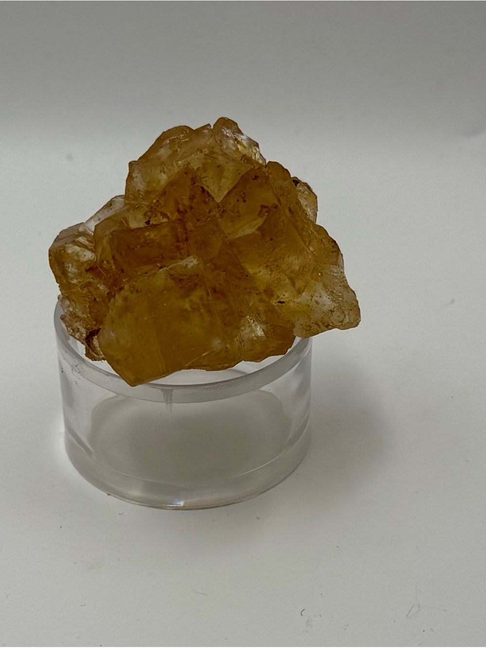 Yellow Fluorite Crystal Specimen| - Picture 2 of 4